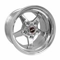 Bufonadas 92 Drag Star 17x7.00 5x5.50bc 4.25bs ET6 Direct Drill Polished Wheel BU3820529